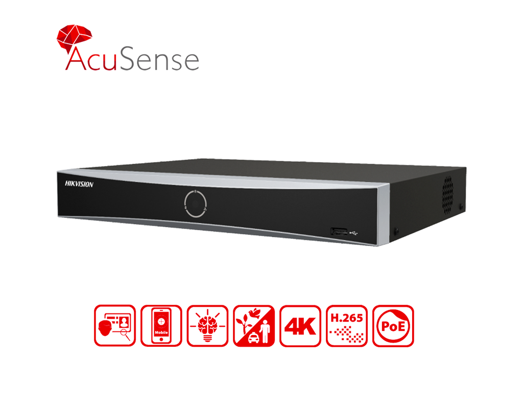 DS-7616NXI-K2/16P - Hikvision AcuSense 16 Channel NVR