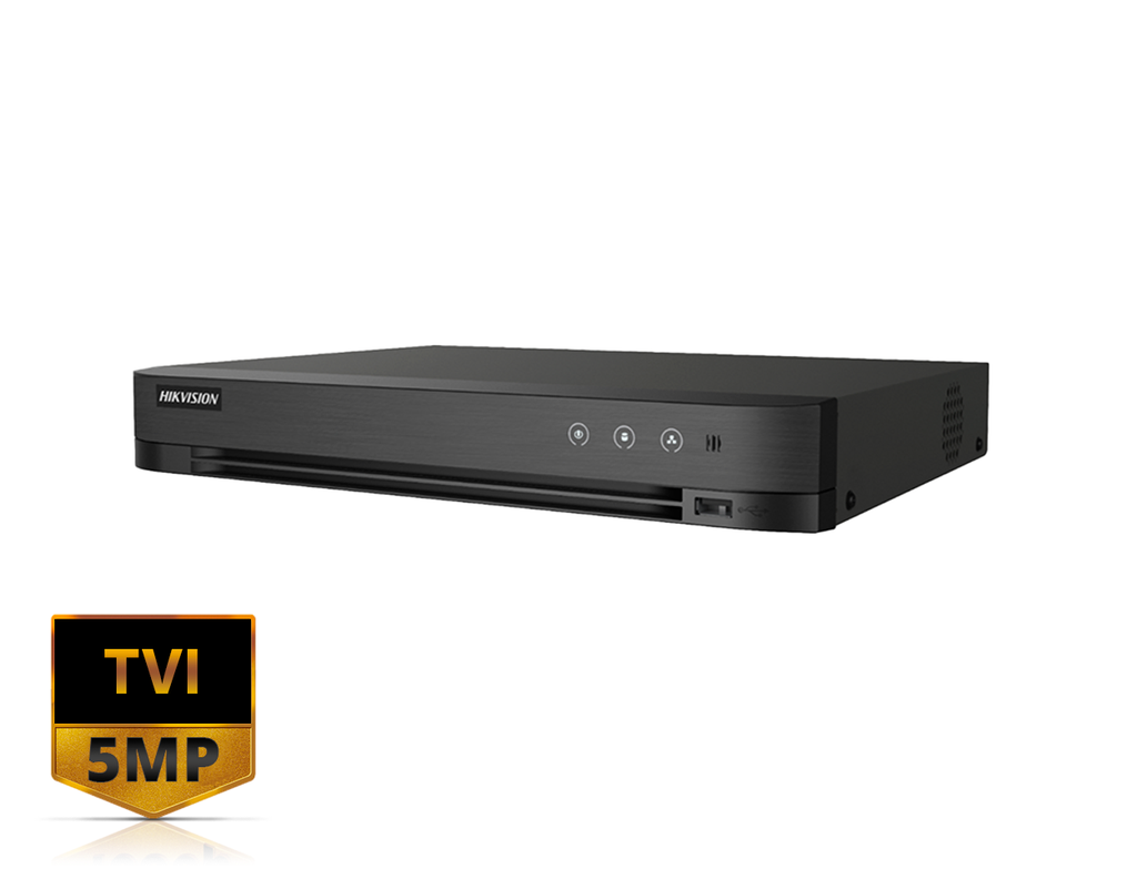 iDS-7204HUHI-M1/P(C) -  4-CH 5 MP 1U H.265 ACUSENSE PoC DVR