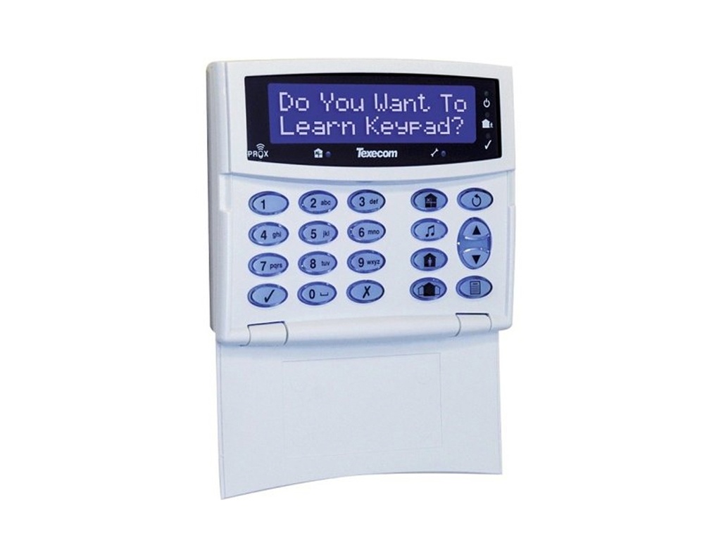 GCE-0001 - Texecom Premier Elite Series, Wireless LCD Keypad LCDLP-W