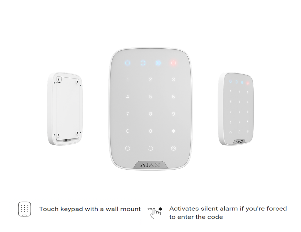 AJKP22676W - White KeyPad