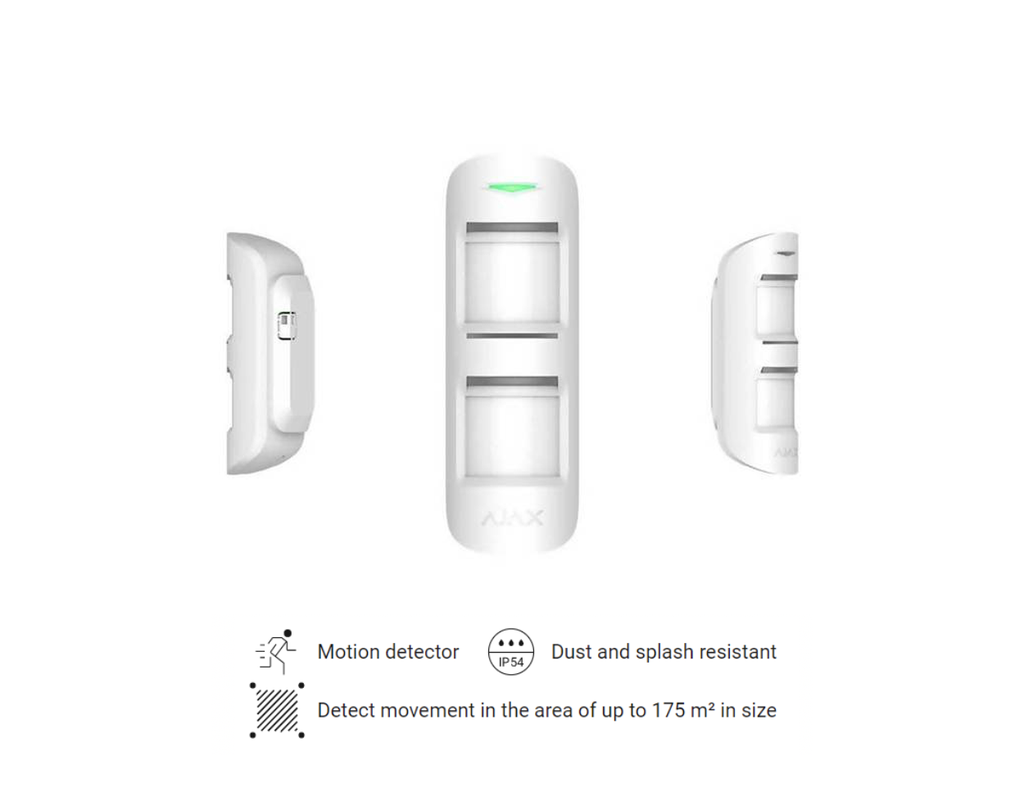 AJOUT22959W - White Motion Protect Outdoor Sensor