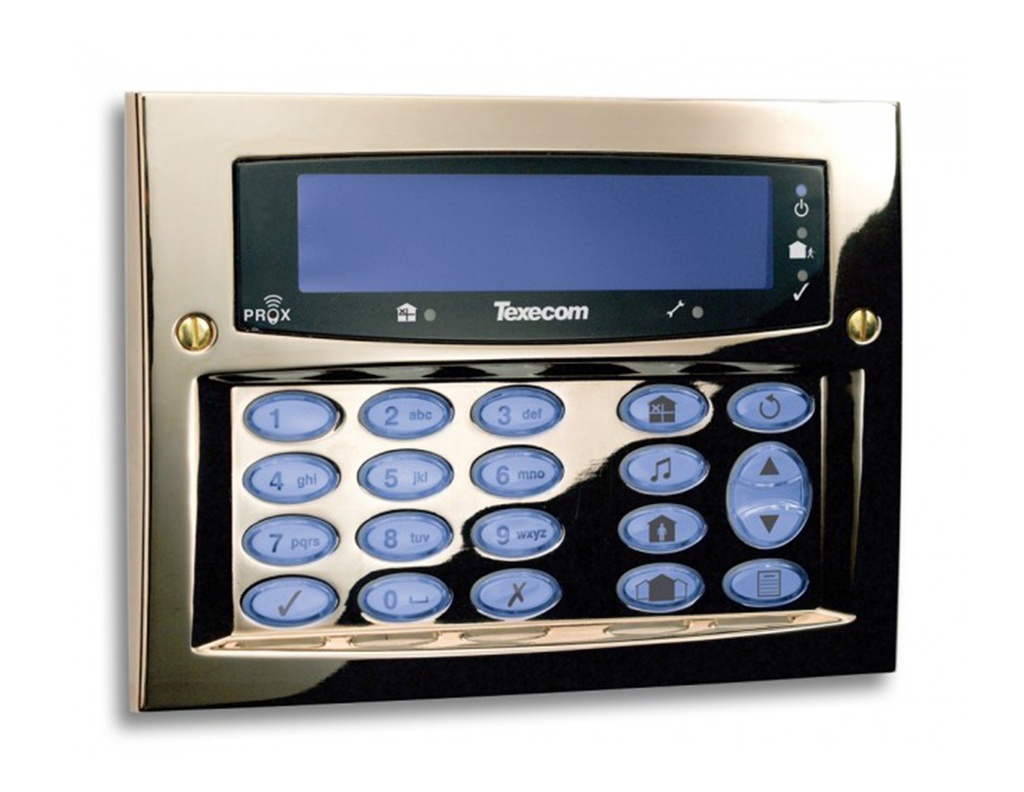 DBD-0122 - Premier Elite Keypad Polished Brass