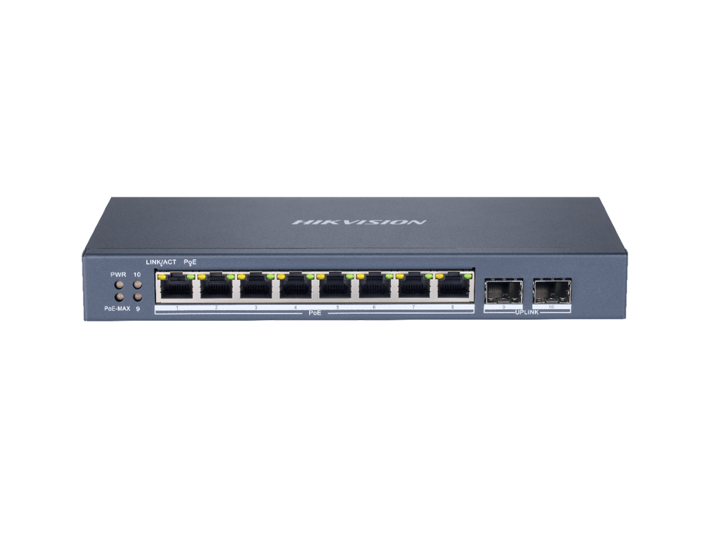 DS-3E1510P-SI - Smart Managed 8-Port Gigabit PoE Switch