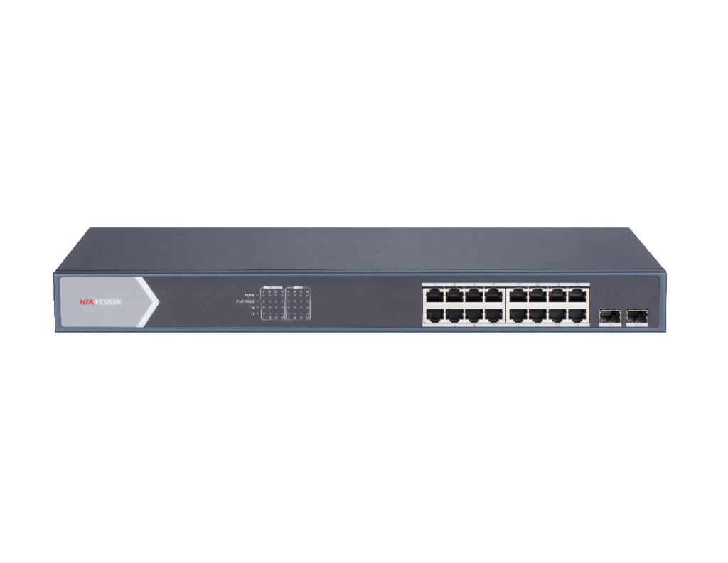 DS-3E1518P-SI - 16 Port Gigabit Smart POE Switch