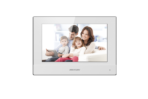 DS-KH6320-WTE1-W - Video Intercom Indoor Station with 7-Inch Touch Screen