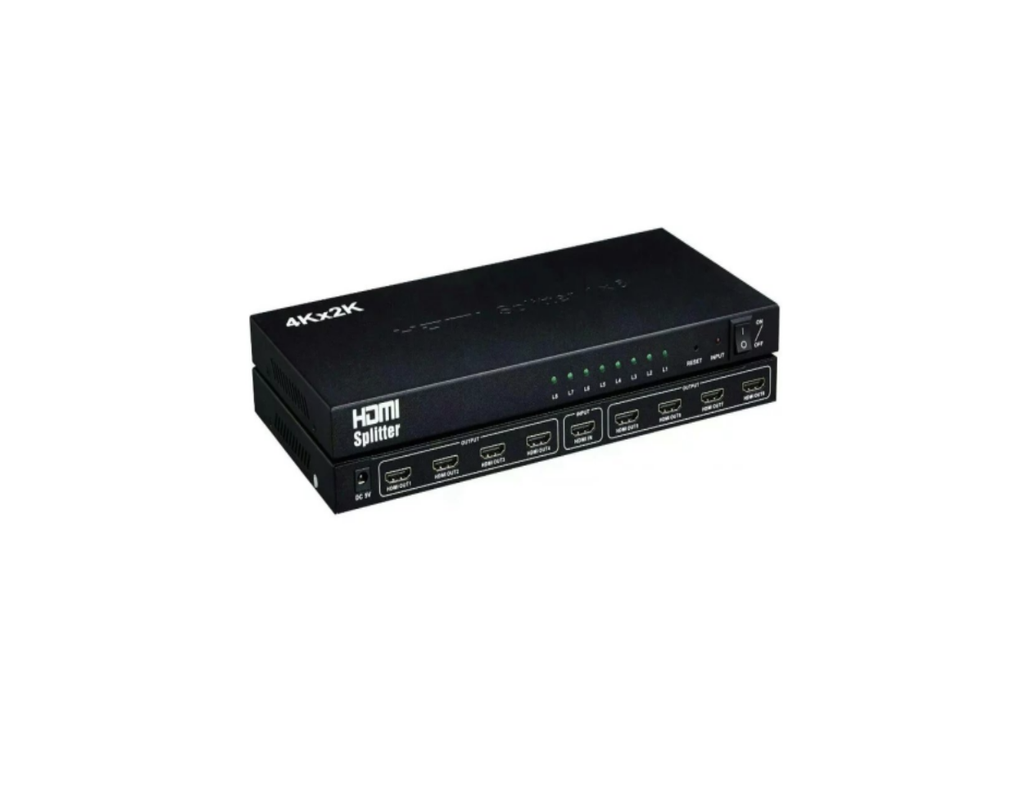 HAY-4KHDMI X8 - HDMI SPLITTER 1X 8