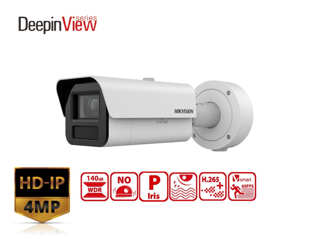 IDS-2CD7A45G0-IZHSY(4.7-118MM) - 4MP DeepinView Moto Varifocal Bullet Camera