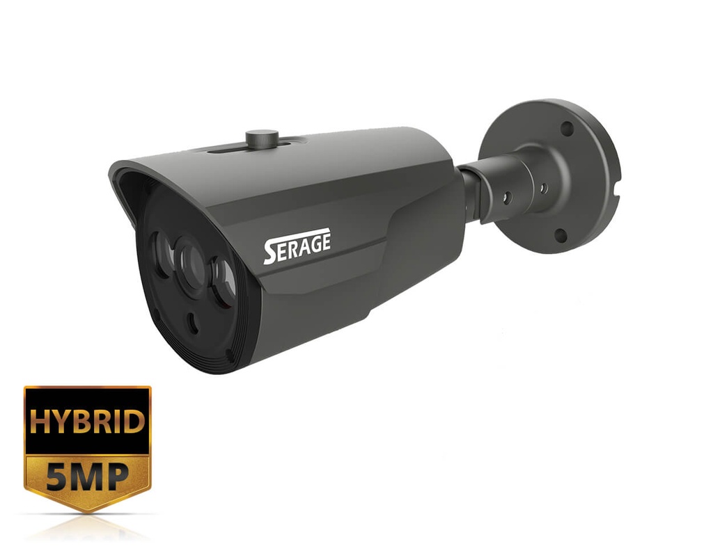 SRBT5FG - SERAGE 5 MP TVI 3.6mm Fixed Lens Bullet Camera