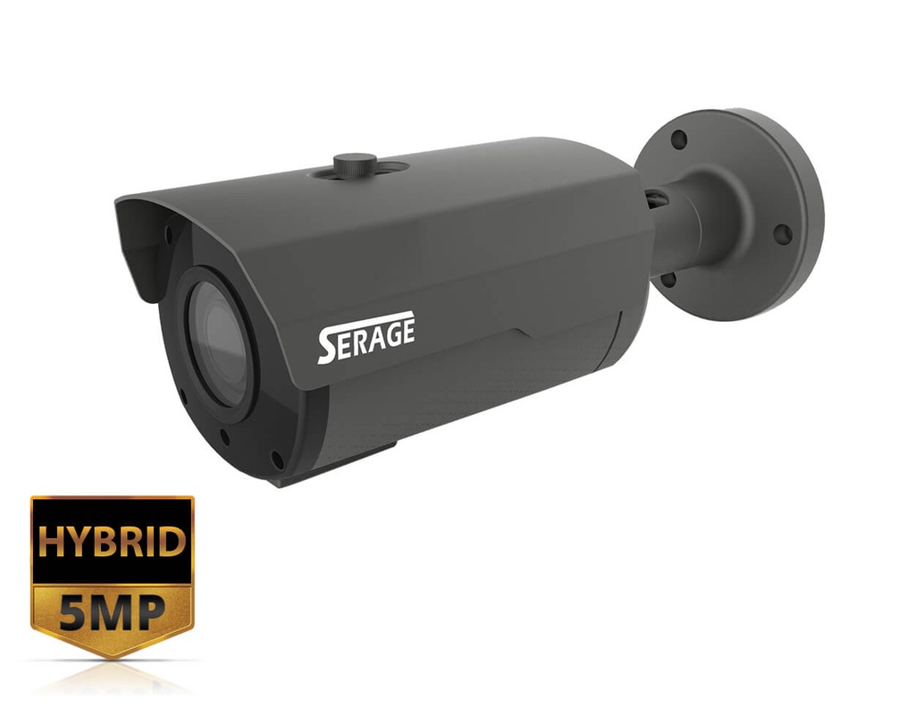 SRBT5VFG - SERAGE 5 MP TVI 2.8-12mm Vari-Focal Bullet Camera