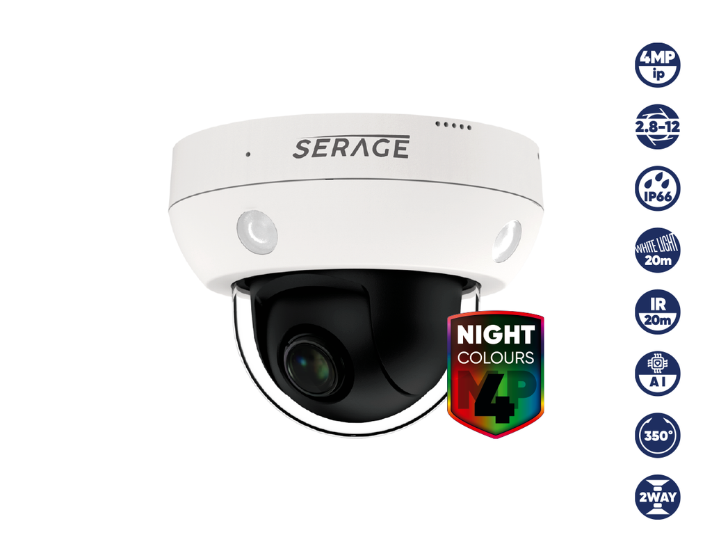 SRSPV4M - SERAGE 4MP Internal & External PTZ Camera