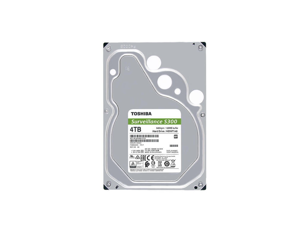 TS4TB - 4TB S300 Surveillance Toshiba HDD