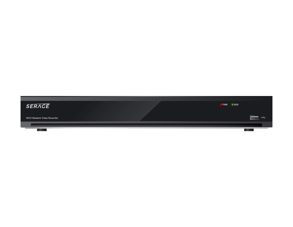 SR8016NP - 16 Channel NVR (PoE)