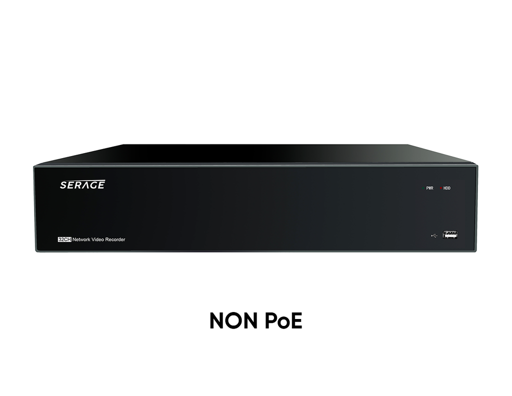 SR9032N/4 - SERAGE 32 Channel NVR (Non PoE)