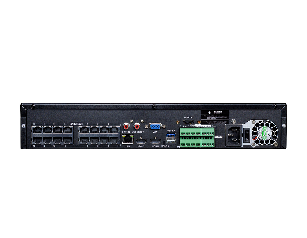 SR9032NP/4 - SERAGE 32 Channel NVR  (16ch PoE)