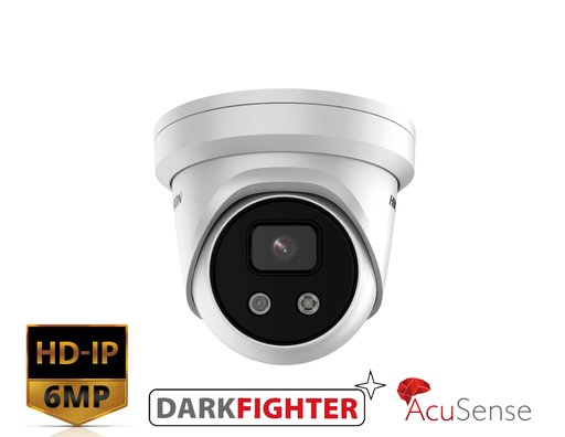 DS-2CD2366G2-IU(2.8MM)(C) - AcuSense 6 MP IR Fixed Turret Network Camera