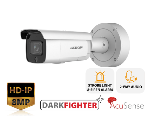 Hikvision 8MP AcuSense IR Varifocal Bullet Network Camera