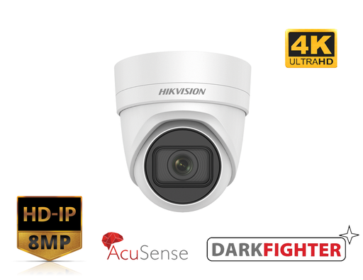 [DS-2CD2H86G2-IZS] DS-2CD2H86G2-IZS - 8MP AcuSense EXIR Motorised Varifocal Turret Network Camera