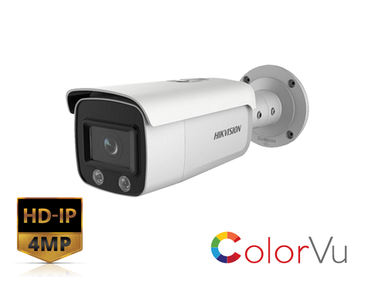 DS-2CD2T47G2-L (2.8mm) - 4MP ColorVu Fixed Bullet Network Camera