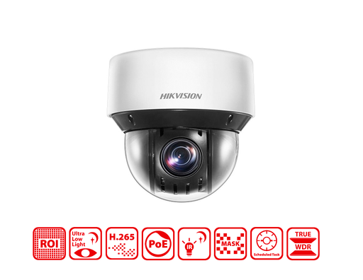 [DS-2DE4A425IWG-E] DS-2DE4A425IWG-E - Hikvision 4-inch 4 MP 25X Powered by DarkFighter IR Network Speed Dome