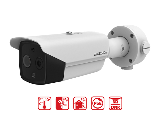 [DS-2TD2617-3/QA] DS-2TD2617-3/QA - Hikvision Thermal & Optical Bi-Spectrum IP Bullet, 3.1mm