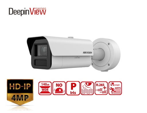 [IDS-2CD7A45G0-IZHSY(4.7-118MM)] IDS-2CD7A45G0-IZHSY(4.7-118MM) - 4MP DeepinView Moto Varifocal Bullet Camera