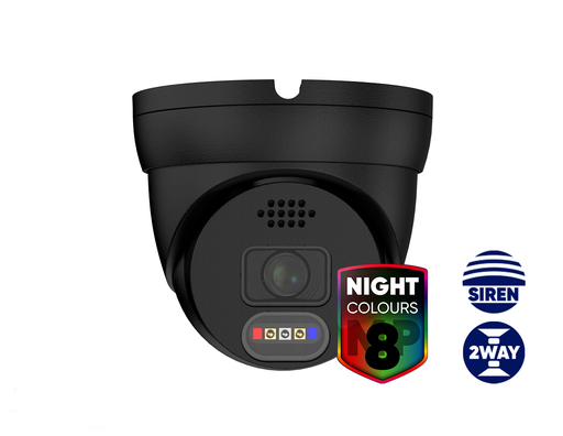 SRDNC8FSAIB - SERAGE 8 MP IP 2.8mm Fixed Lens Dome Camera