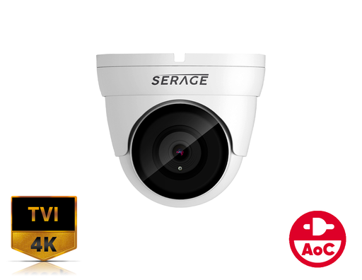 8MP TVI 2.8mm Fixed Lens Dome Camera