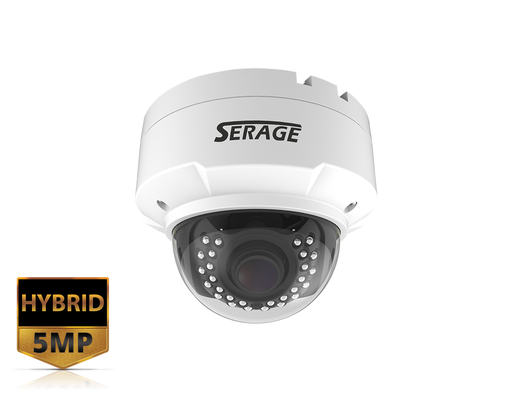 [SRVDT5VFW] SRVDT5VFW - SERAGE 5MP TVI Vari-Focal Dome Camera